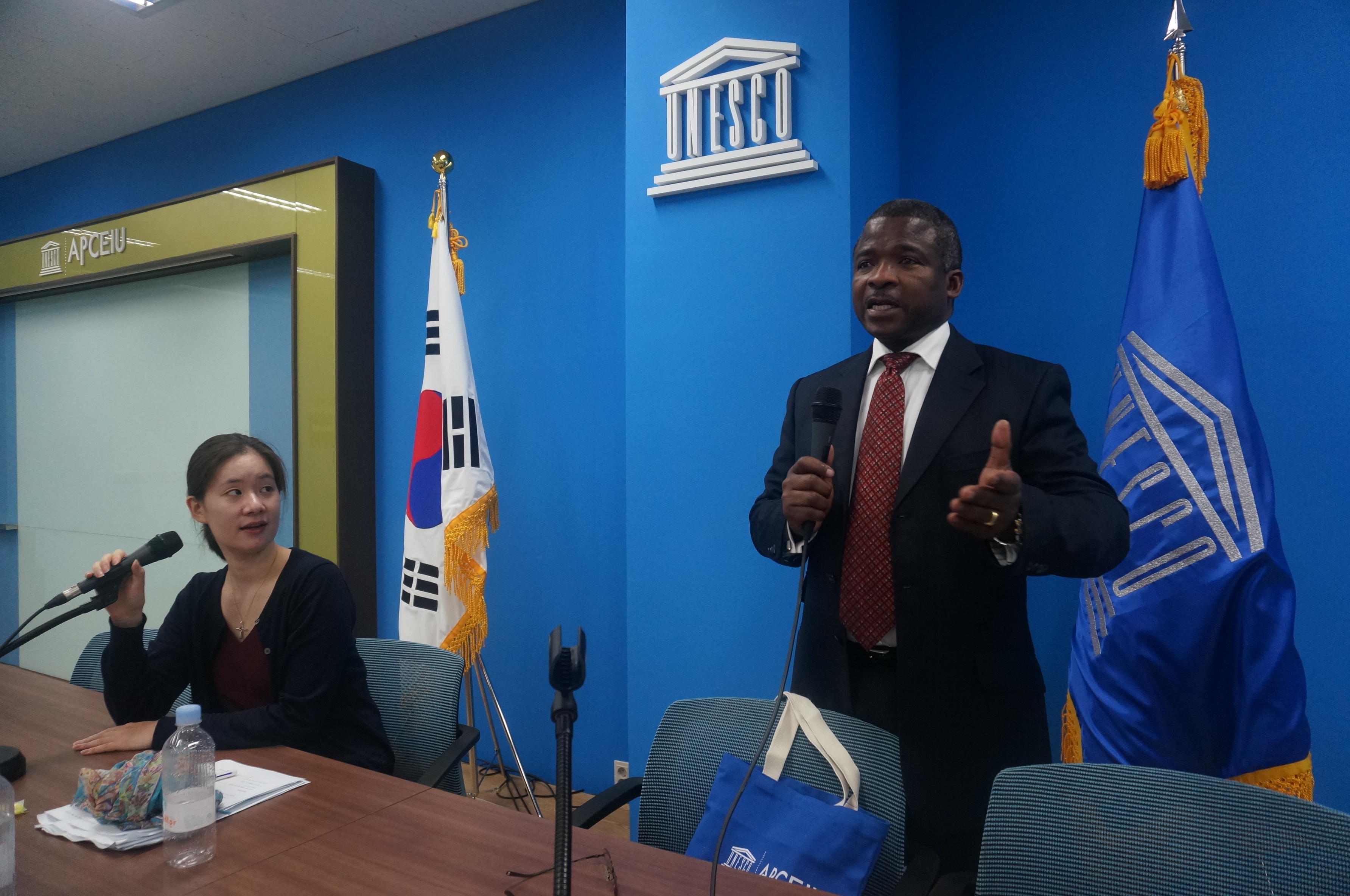 Visit of Botswana Ambassador